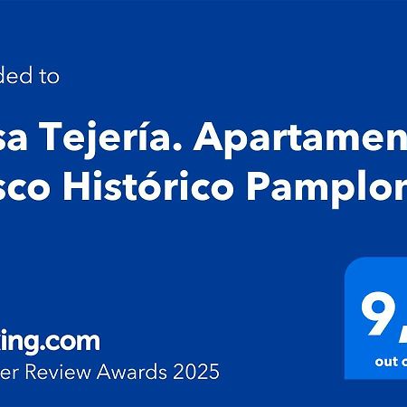 Casa Tejeria. Apartamento Casco Historico Pamplona Exteriér fotografie
